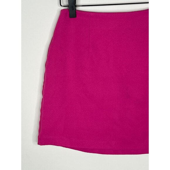 Forever 21 Fuchsia Pink Mini Skirt Women’s Size Small - Picture 2 of 12
